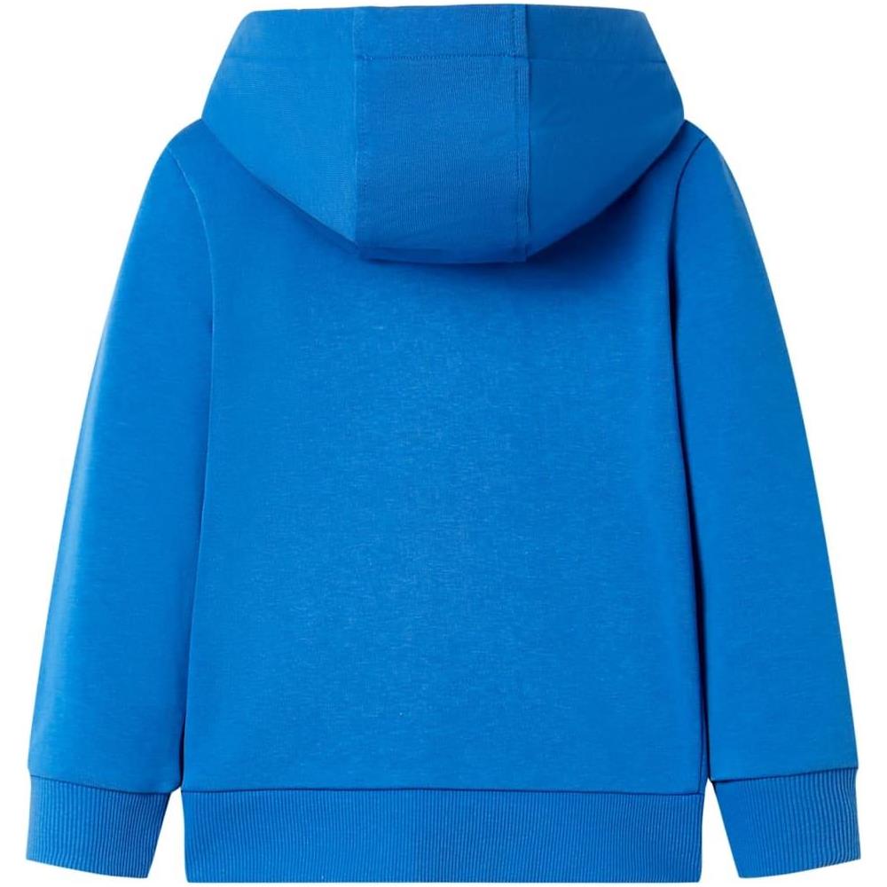Felpa con Cappuccio e Cerniera per Bambini Blu 128 - Foto 2