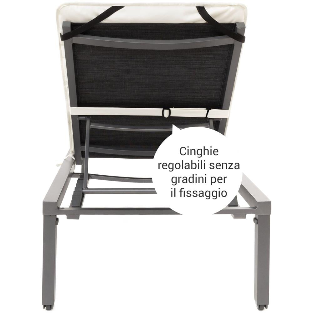 Cuscino per lettino FLAIR - Bianco - 200x70cm - Foto 4