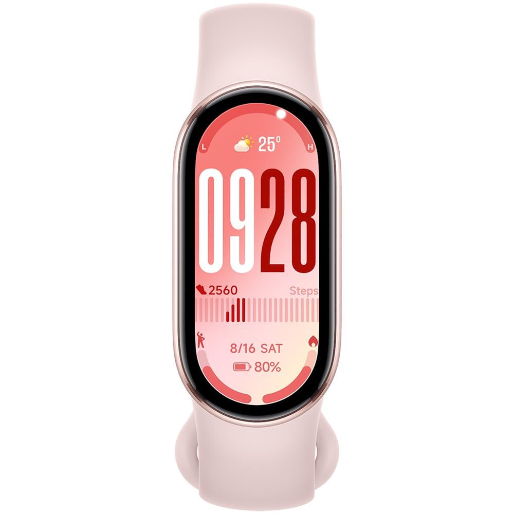 Smart Band 10 Rose AMOLED Braccialetto per rilevamento di attività 4,37 cm (1.72") Rosa - Foto 1