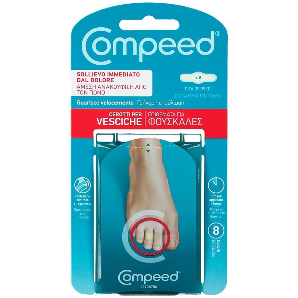 Compeed Cerotti per Vesciche Dita Piedi 8 Pezzi Carton - Foto 1