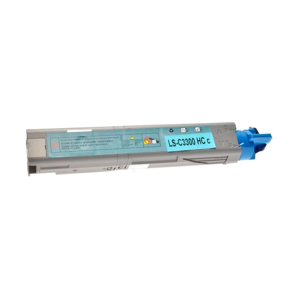 TONER COMPATIBILE -  C3300 Ciano Per Oki C 3300n 3400n 3450n, c3600 43459339 2.500 Pagine - Foto 1