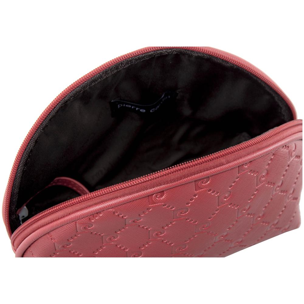 Beauty Borsa Porta Cosmetici Pochette Porta Trucco Rosso T398 - Foto 6