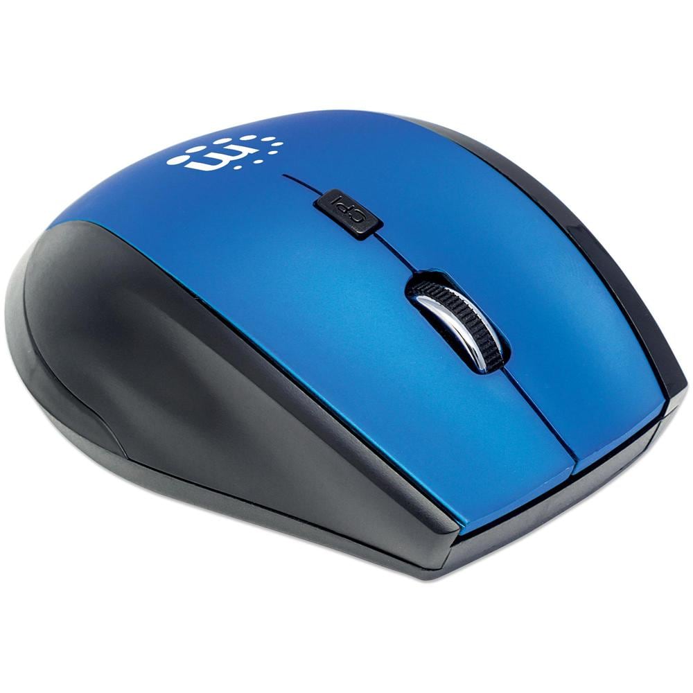 Mouse Ottico Wireless Curve 1600dpi Colore Blu - Foto 2