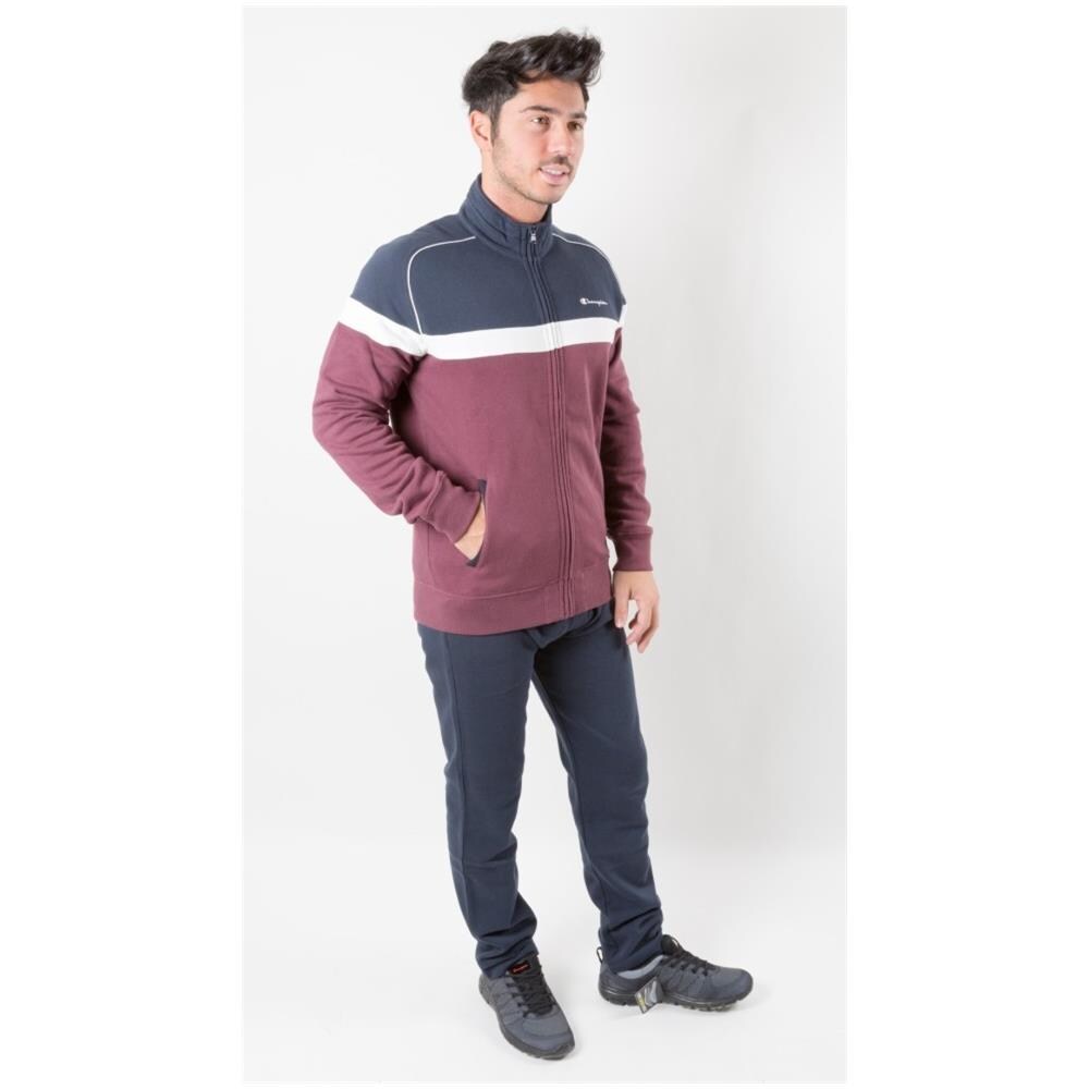 Tuta Uomo Fall Fleece Rosso Blu S - Foto 2