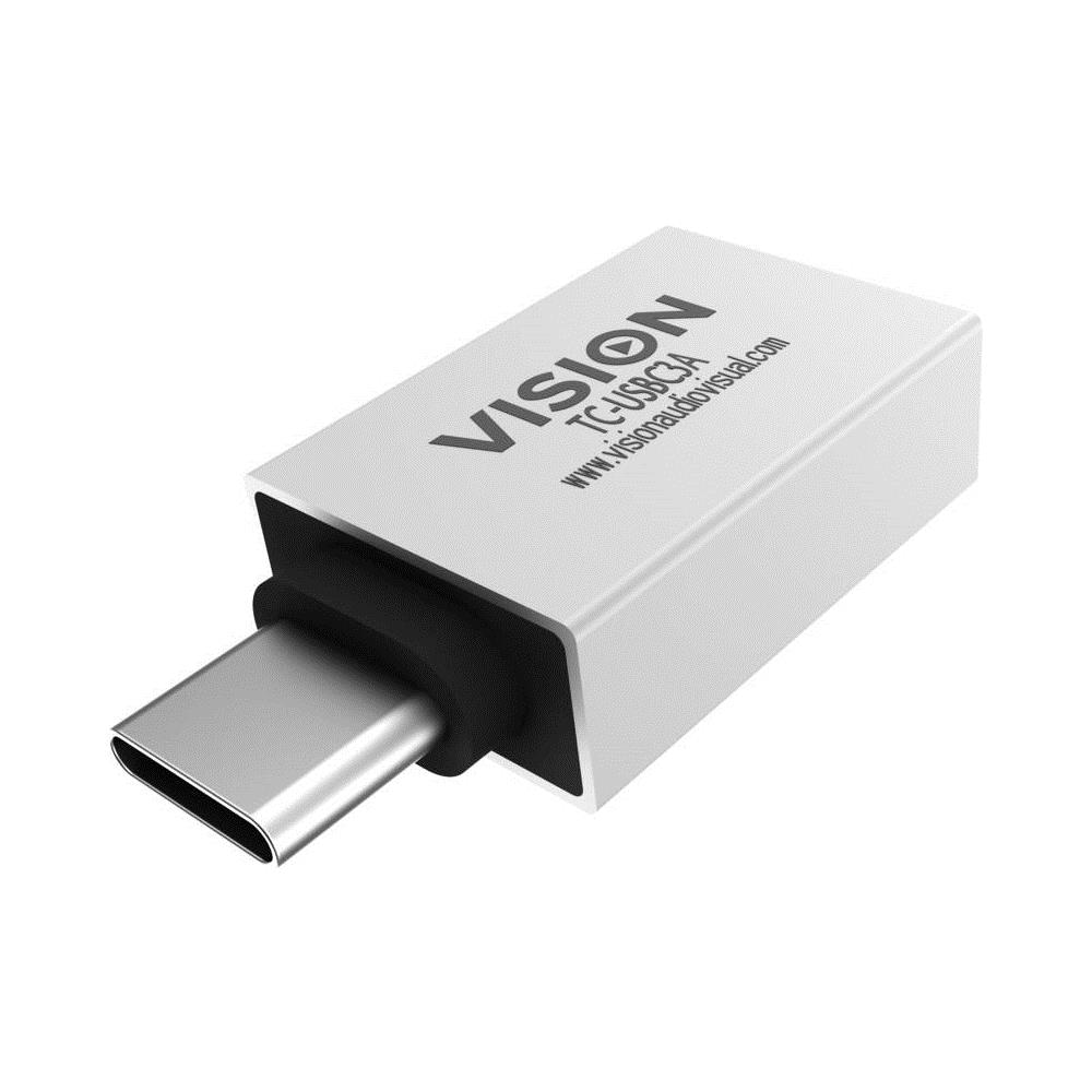 Adattatore USB-C a USB- A Maschio / Femmina Colore Bianco - Foto 1