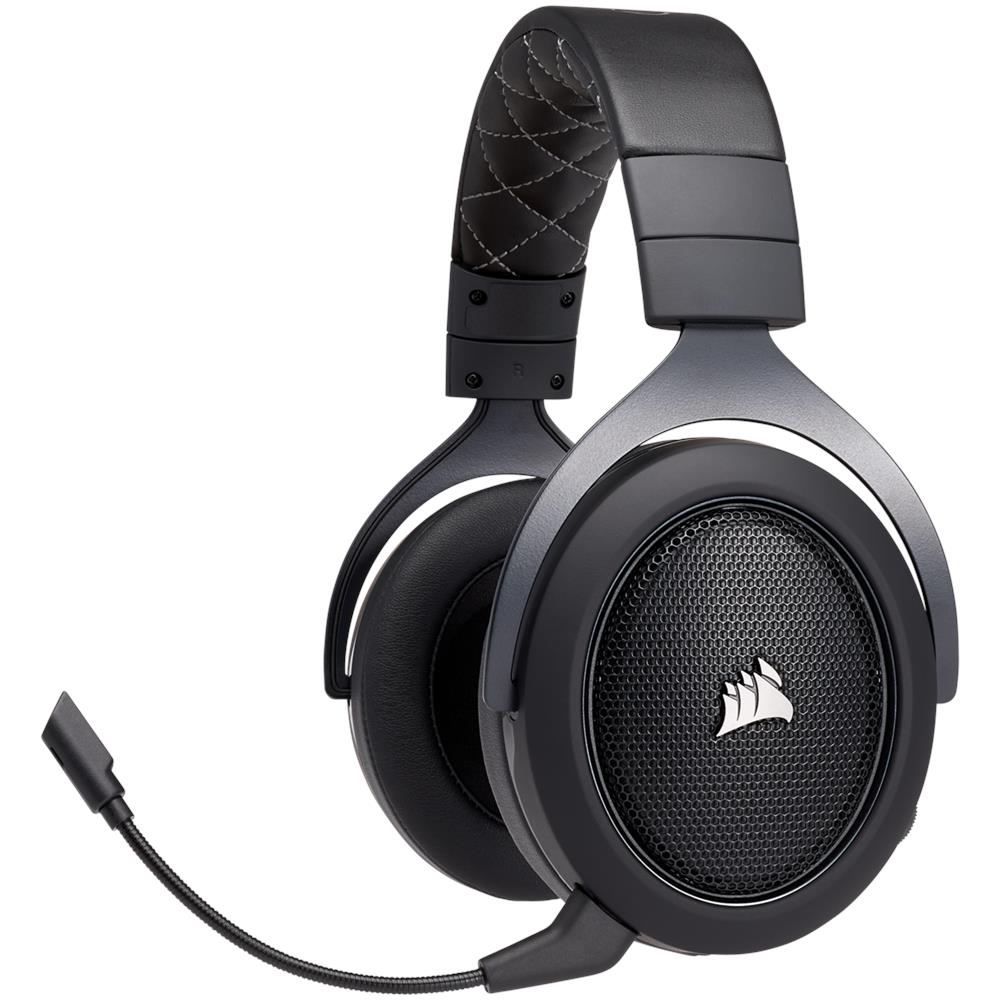 CORSAIR - HS70 Cuffia Gaming Stereo Padiglione Auricolare Wireless con  Microfono Integrato - Nero / Carbonio - ePRICE