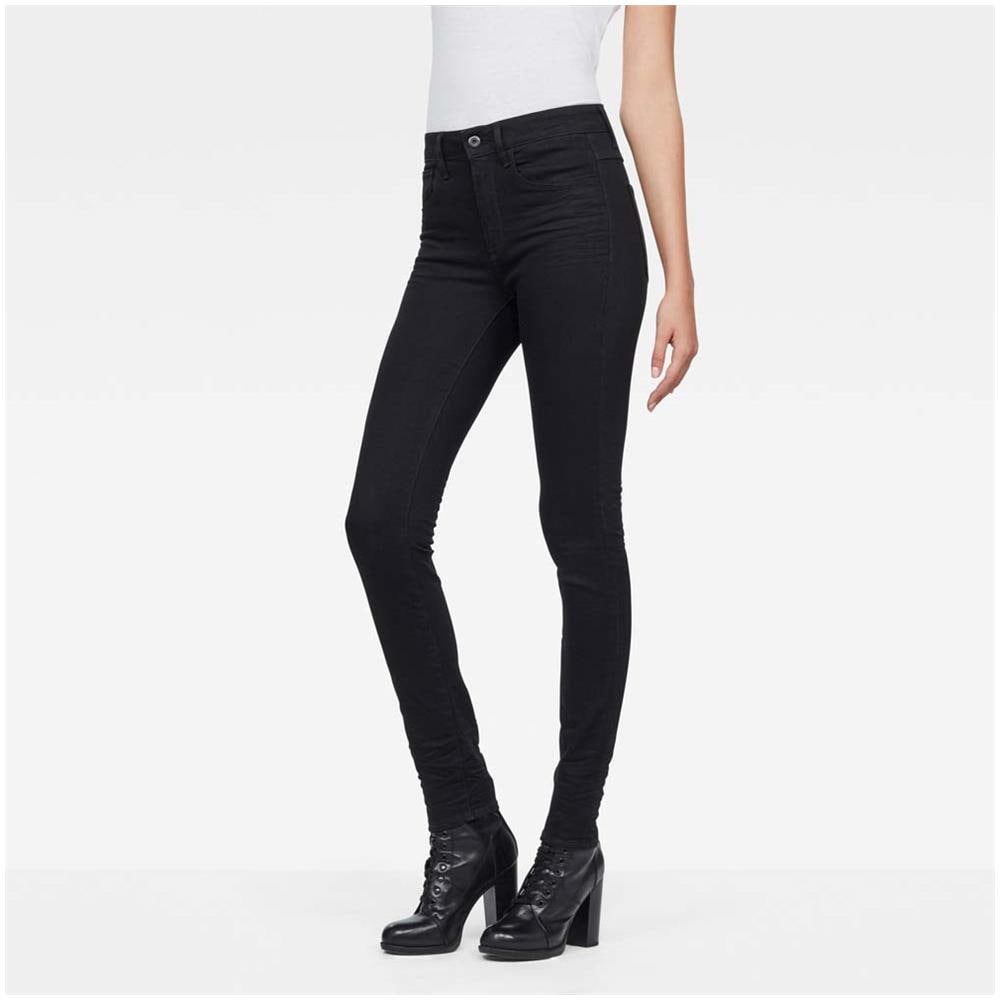 Pantaloni Gstar 3301 Deconstructed High Waist Skinny L32 Abbigliamento Donna W32-l32 - Foto 1