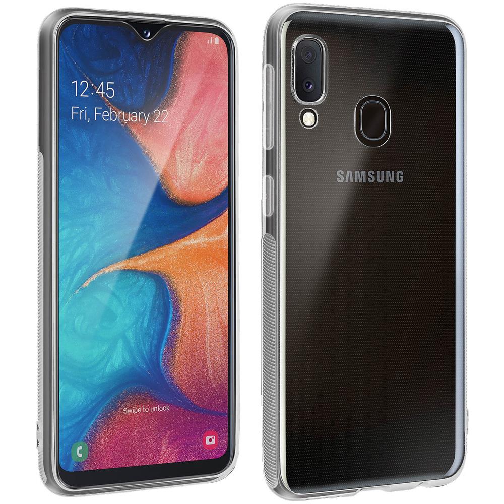 Cover Posteriore + Pellicola Vetro Temperato Trasparente Samsung Galaxy A20e - Foto 1
