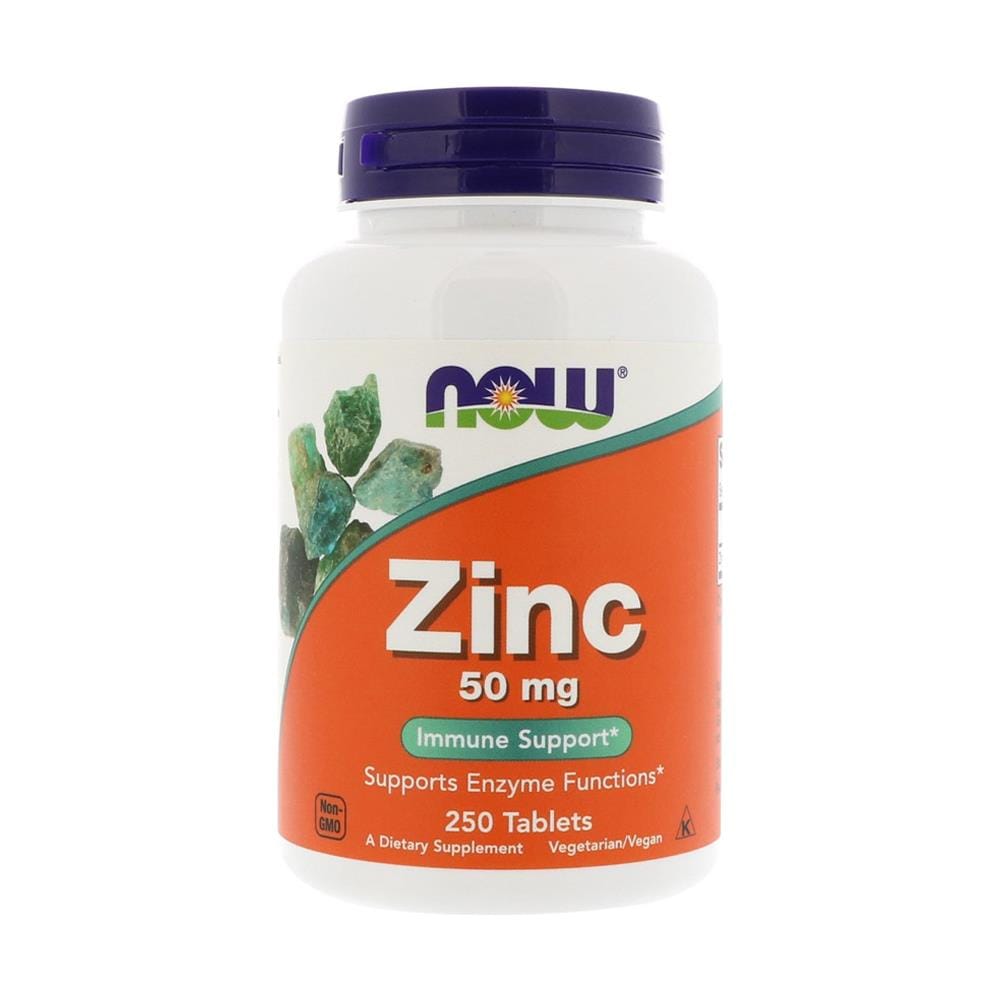 Zinc, 50mg - 250 Tablets - Zinco - Foto 1