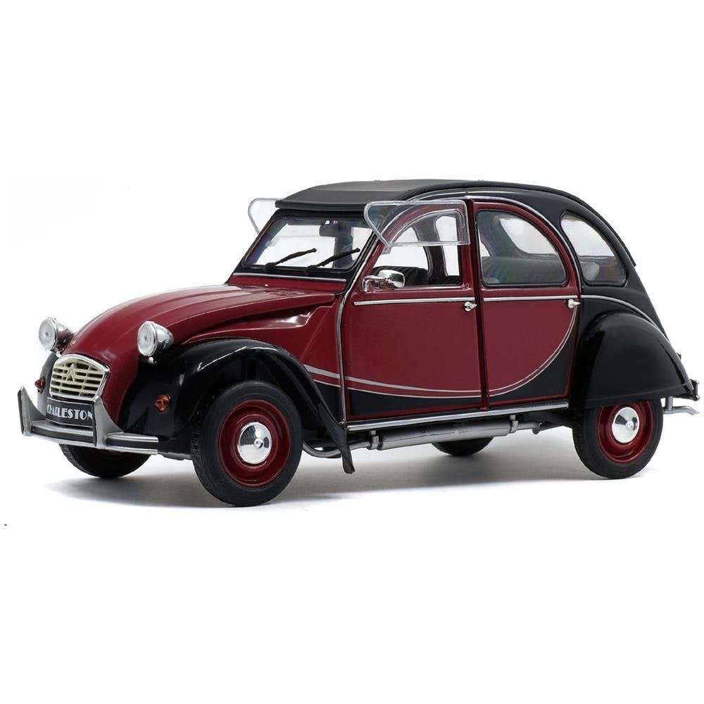 Citroen 2 Cv Charleston 1982 Rouge Delage / Black 1:18 - Foto 1