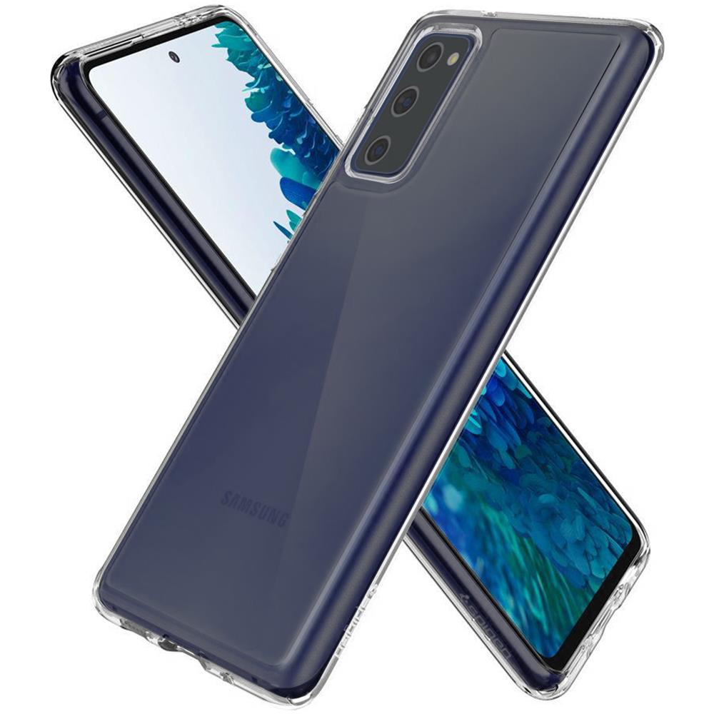 Cover Samsung S20 Fe Rigide Antishock Rinforzata Spigen Ultra Hybrid Trasparente - Foto 1