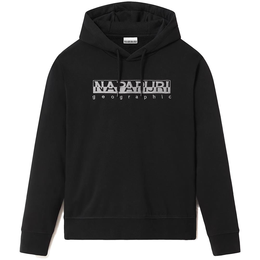 Felpa Da Uomo Con Cappuccio Bebel Nera Codice Na4enc041 - Foto 1