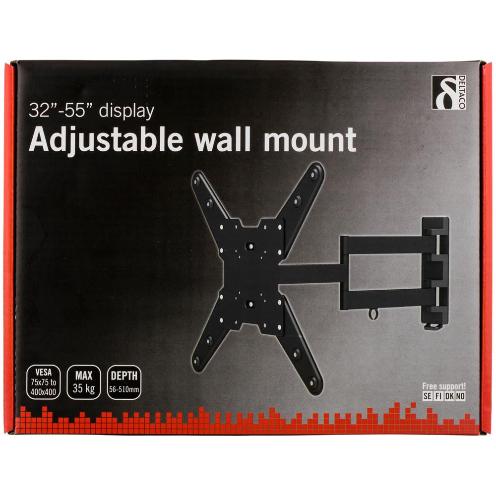 ARM-425 supporto da parete per tv a schermo piatto 88,9 cm (35") Nero - Foto 2