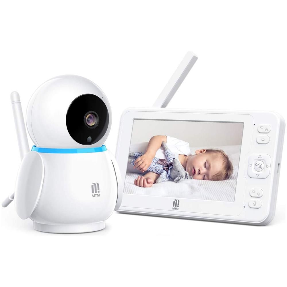 Baby Monitor Telecamera Sorveglianza Video Hd 1080p Audio Visione Notturna - Foto 18