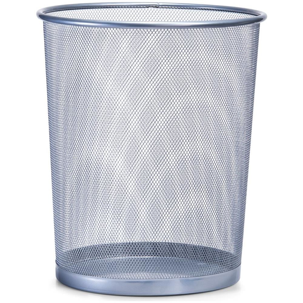 Cestino In Rete In Acciaio, Grigio, - Foto 2