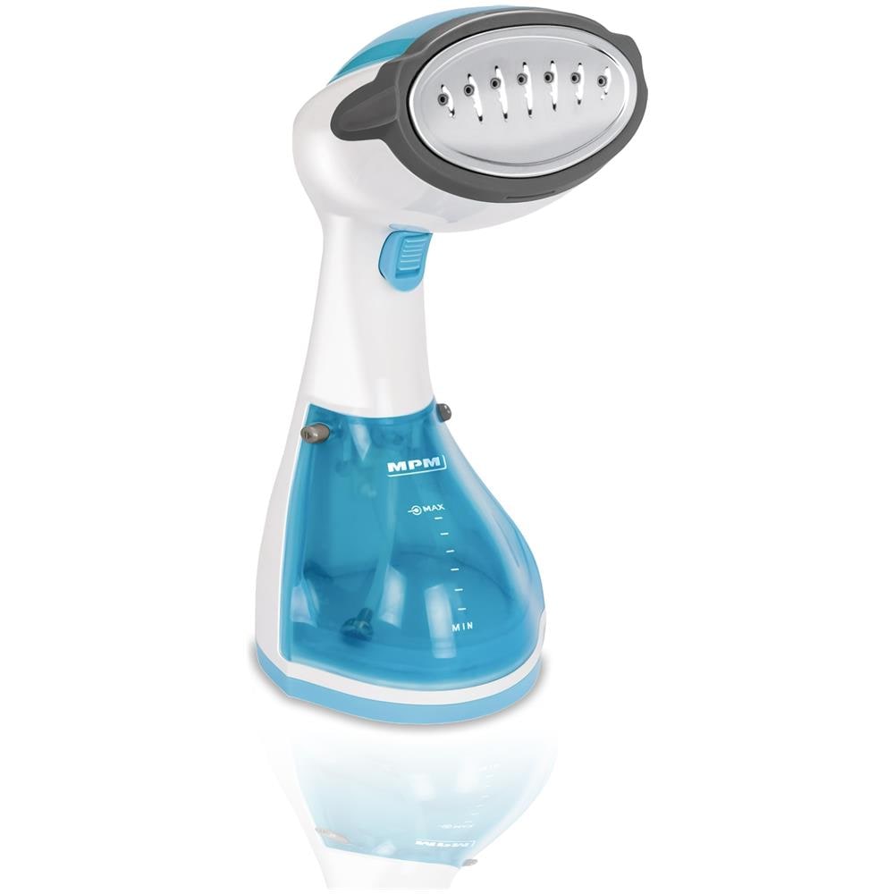 Stiratore Verticale MZP-01 a Vapore Potenza 1200 Watt Colore Bianco / Blu - Foto 1