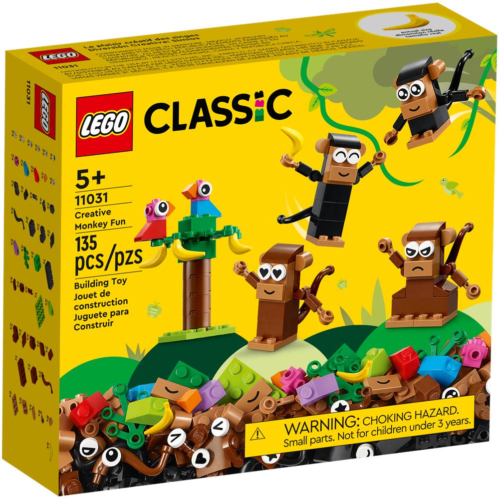 11031 Classic Divertimento Creativo - Scimmie - Foto 1