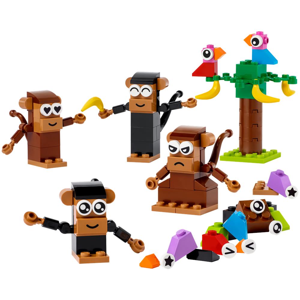 11031 Classic Divertimento Creativo - Scimmie - Foto 2