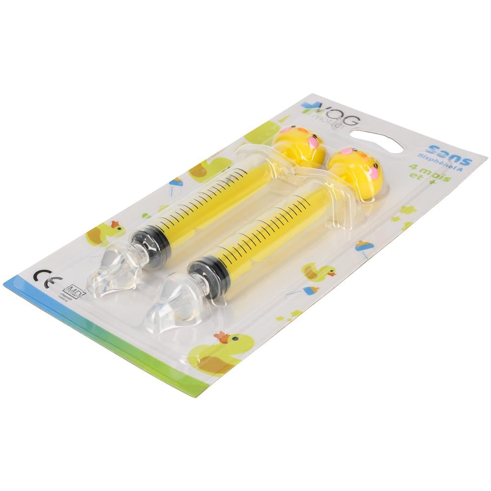 2 Siringhe Per Lavaggi Nasali Bambini - Anatroccolo, Giallo - Foto 2