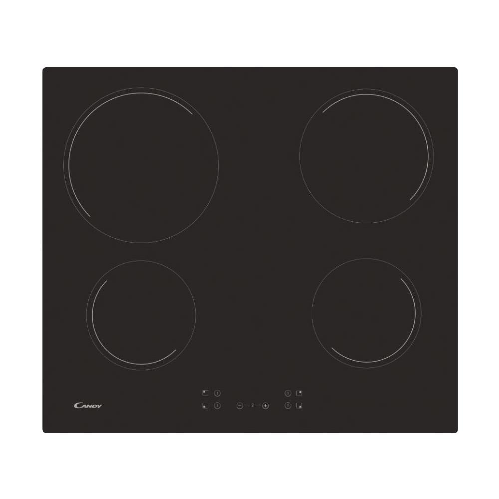 Idea CH64CCB / 4U2 Nero Da incasso 59 cm Ceramica 4 Fornello (i) - Foto 1