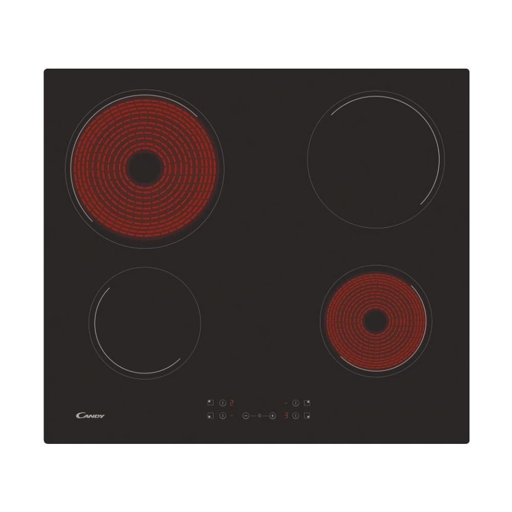 Idea CH64CCB / 4U2 Nero Da incasso 59 cm Ceramica 4 Fornello (i) - Foto 2