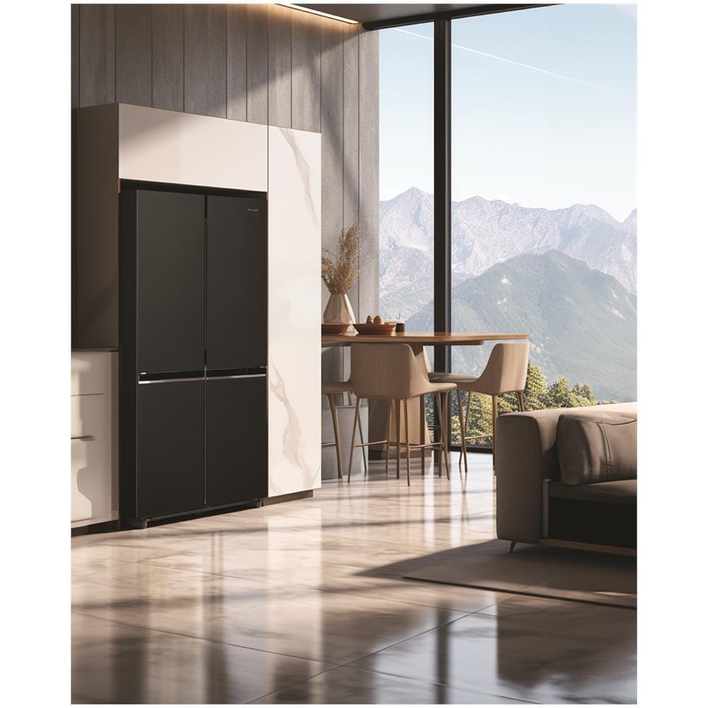 Frigorifero Americano Side By Side SJ-NFA15IMXBE Classe E Capacità 488 Litri Colore Nero - Foto 9