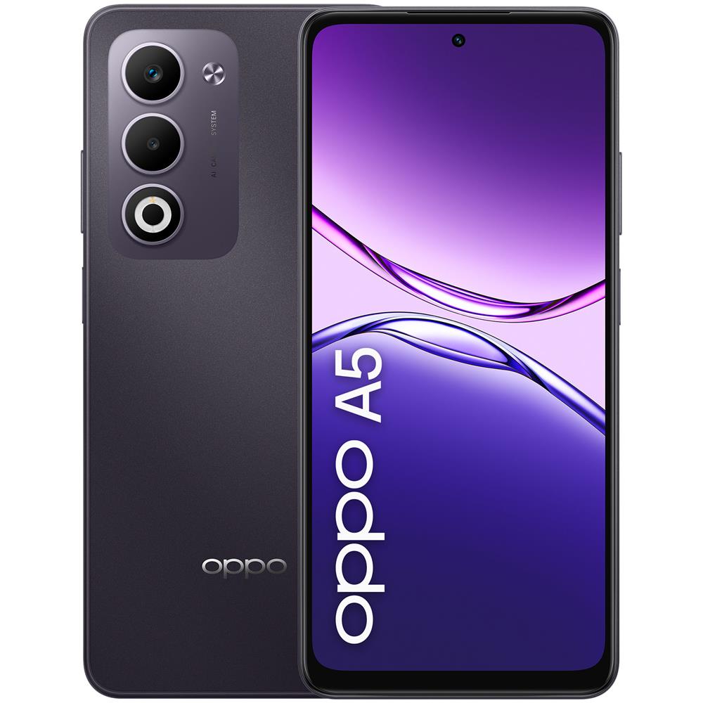 A5 4G 128GB 6GB Display 6.67" Main Camera 50MP+20MP Front USB tipo-C Dual nanoSim Android 15 Snapdragon 6s Gen1 6000mAh Dark Purple - Foto 1