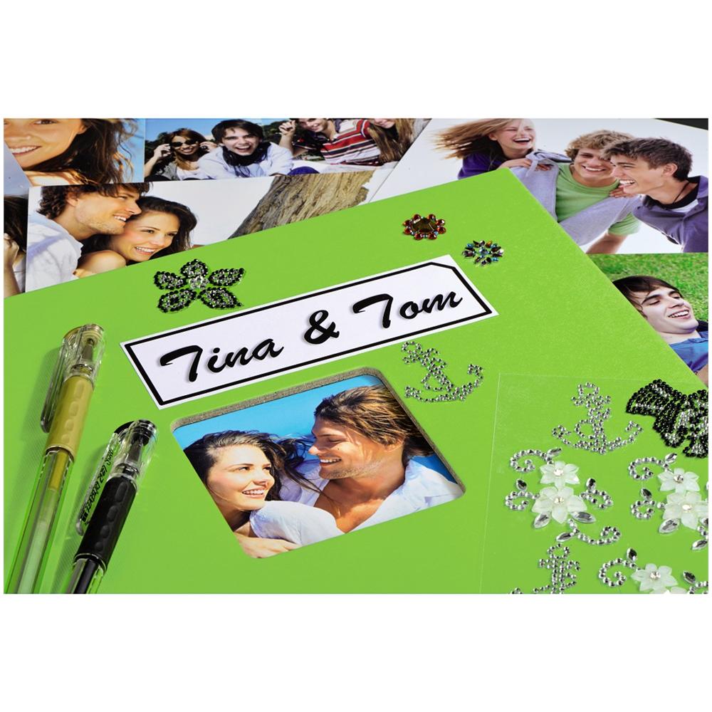 Fine Art spirale kiwi 28x24 50 pagine bianche 2115 - Foto 2