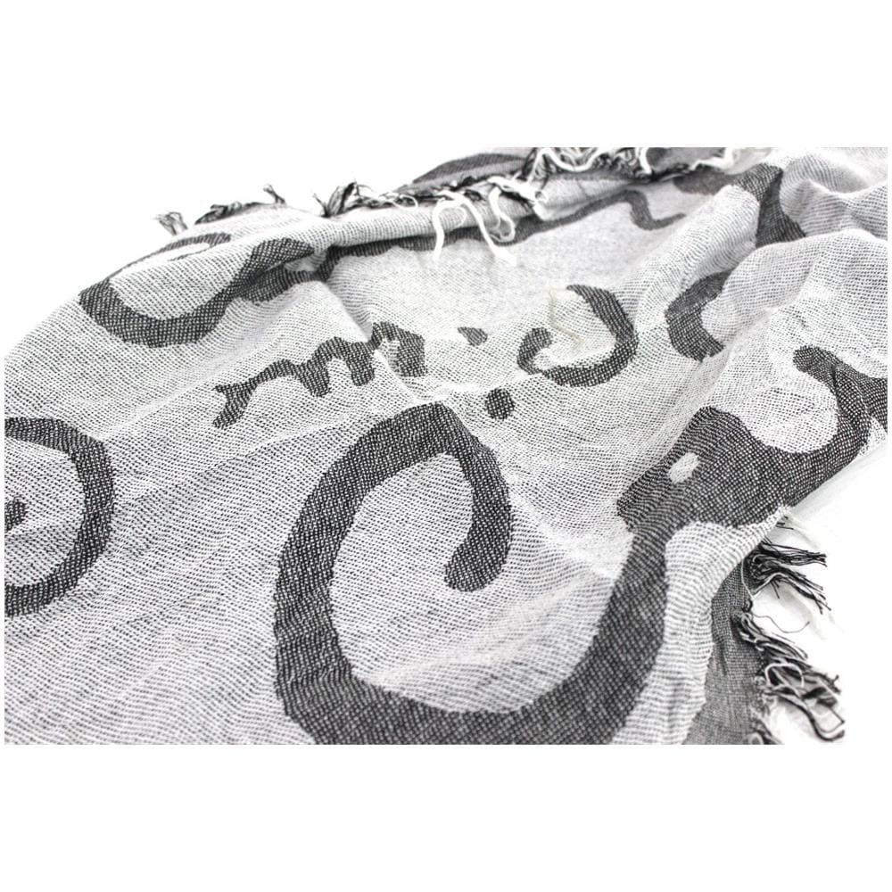 Sciarpa Uomo Loggata Jacquard Obliqua 3625 Yuta - Foto 3