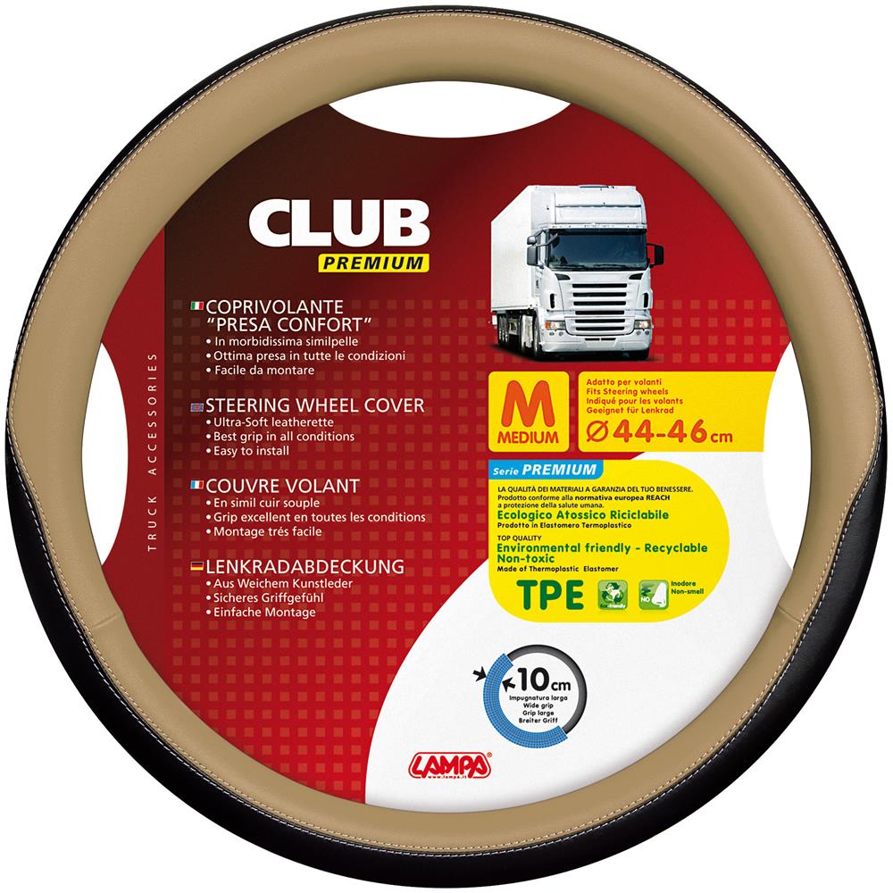 Coprivolante Club Premium Nero+beige M 44-46 C - Foto 4