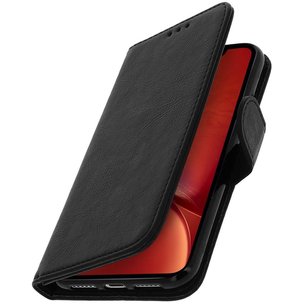 Custodia Iphone Xr Sportellino Portacarte Funzione Supporto Video - Nero - Foto 2