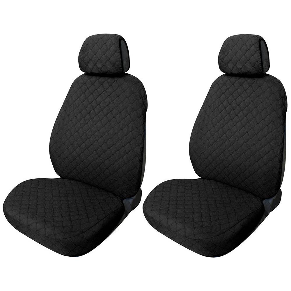 Cora 000129350 Coprisedili Anteriori Espresso Tg. Speciale Tess. Copes Nero - Foto 1