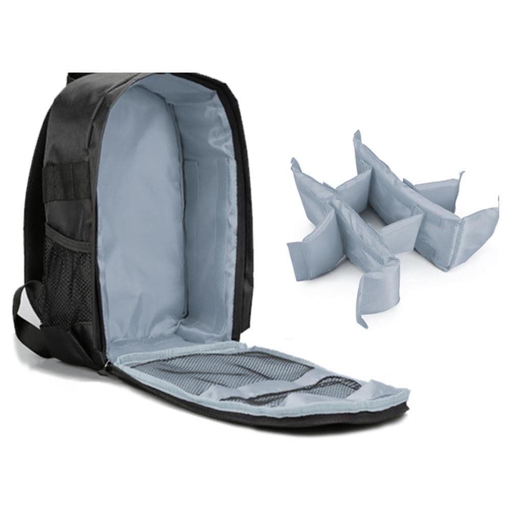 Zaino Impermeabile Dslr Per Fotocamera Digitale 13 X 10, 4 X, Grigio - Foto 3