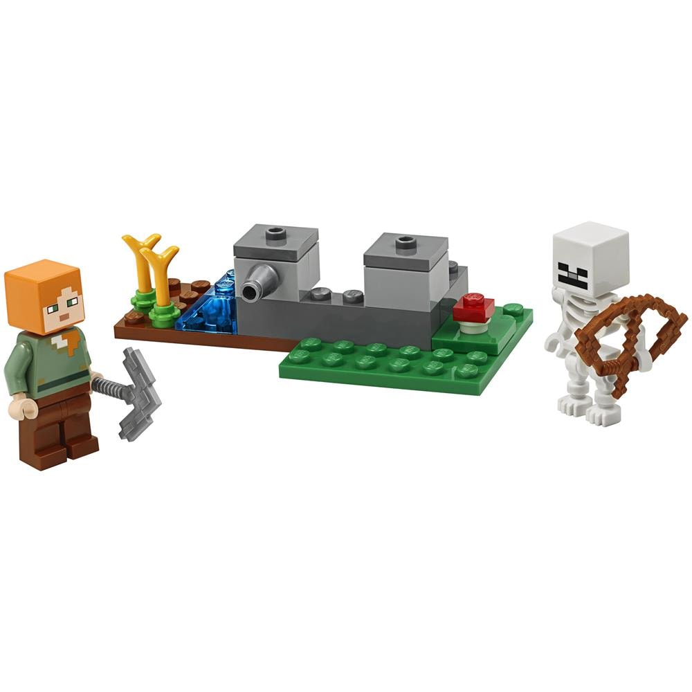 30394 Minecraft La Difesa Dello Scheletro In Bustina Di Plastica - Foto 2