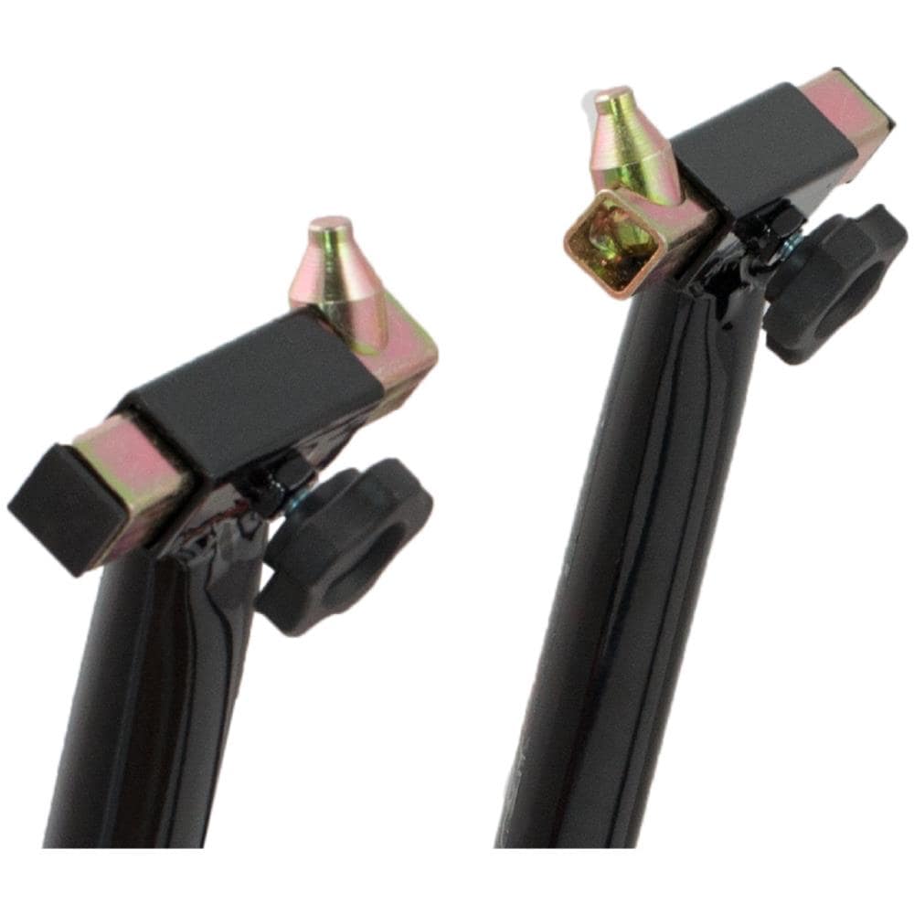 Adattatore Cavalletto Anteriore Alzamoto Acciaio Perno 10 Mm Cromo - Foto 2