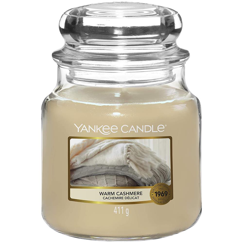 Warm Cashmere Candela In Giara Media Yankee Candle Multicolore - Foto 1
