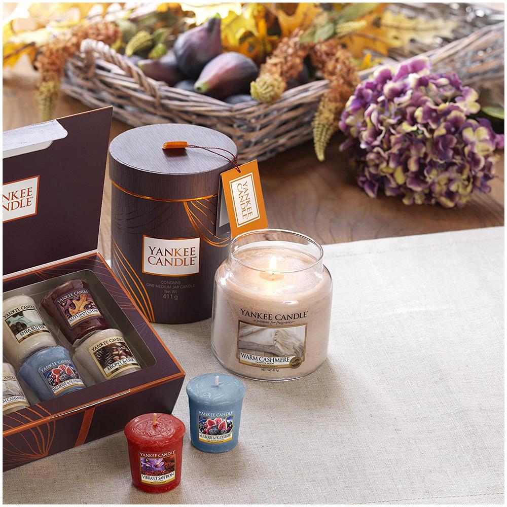 Warm Cashmere Candela In Giara Media Yankee Candle Multicolore - Foto 2