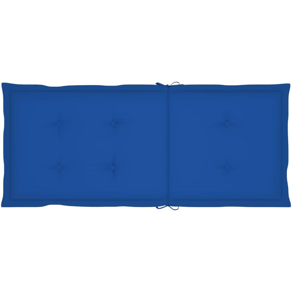 Sedie Da Giardino Pieghevoli 3 Pz Con Cuscini Acacia Massello - Foto 8