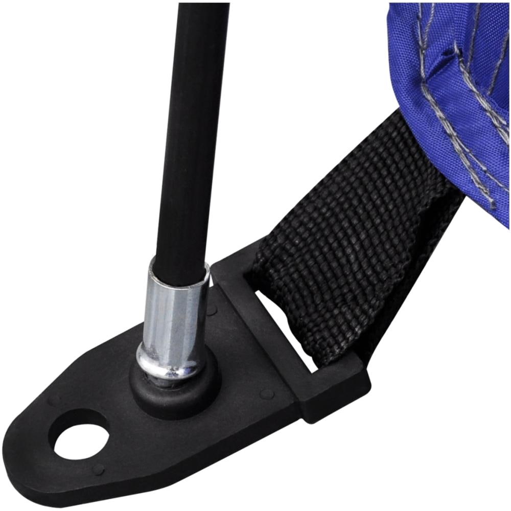 Tenda da Campeggio Impermeabile 4 Persone Blu Navy / Azzurro - Foto 8