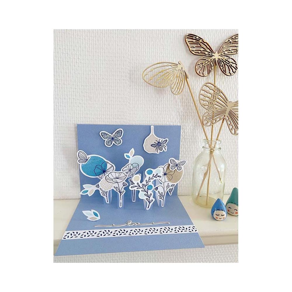 Timbri Trasparenti - Farfalle E Piante - Foto 2