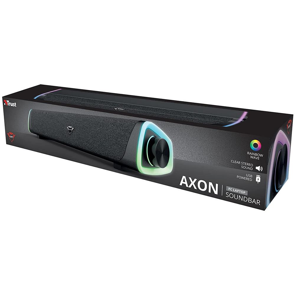 SoundBar Gaming RGB GXT 620 Axon con Onda Arcobaleno e Controllo Volume a Portata di Mano Potenza 12 Watt - Foto 8