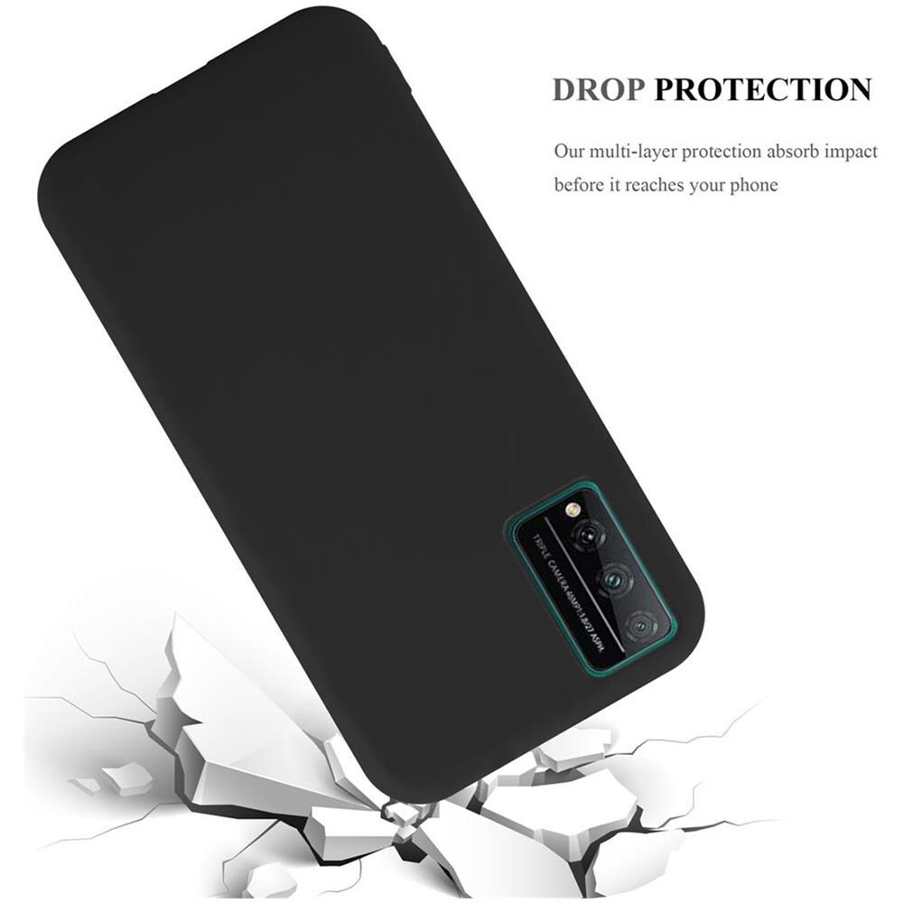 Custodia Compatibile Con Honor Play 4t Pro In Candy Nero - Coperchio Protettivo In Silicone Tpu Flessibile - Foto 8