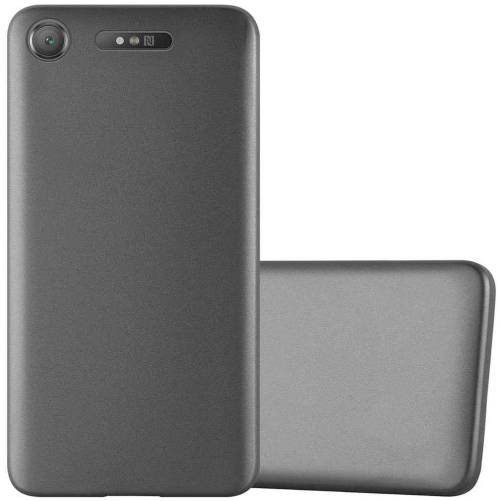 Custodia Compatibile Con Sony Xperia Xz1 In Grigio Metallico - Coperchio Protettivo In Silicone Tpu Flessibile - Foto 1