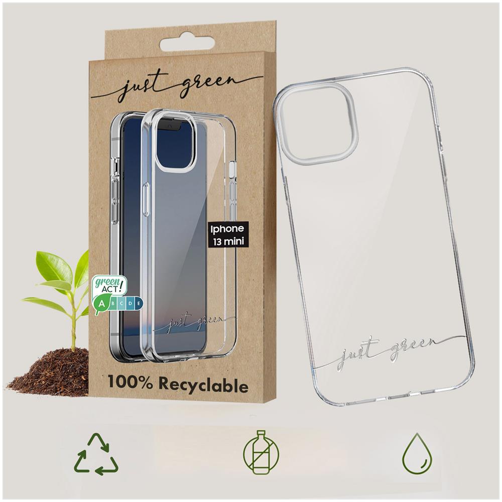 Cover Biodegradabile Per Iphone 13 Mini Trasparente - Foto 6