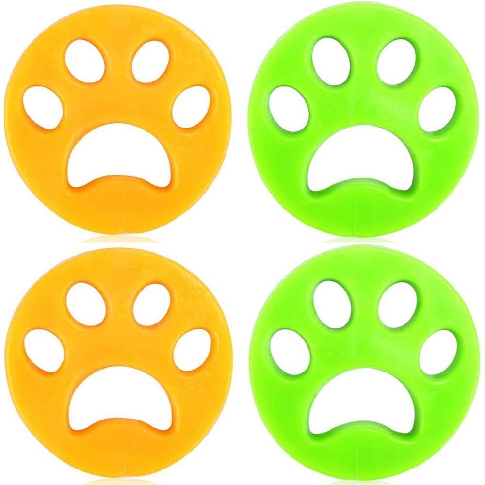 Rimuovi Pelo Per Abbigliamento - Rimuove I Peli Di Cane /gatto Verde /giallo 4-pack - Foto 1