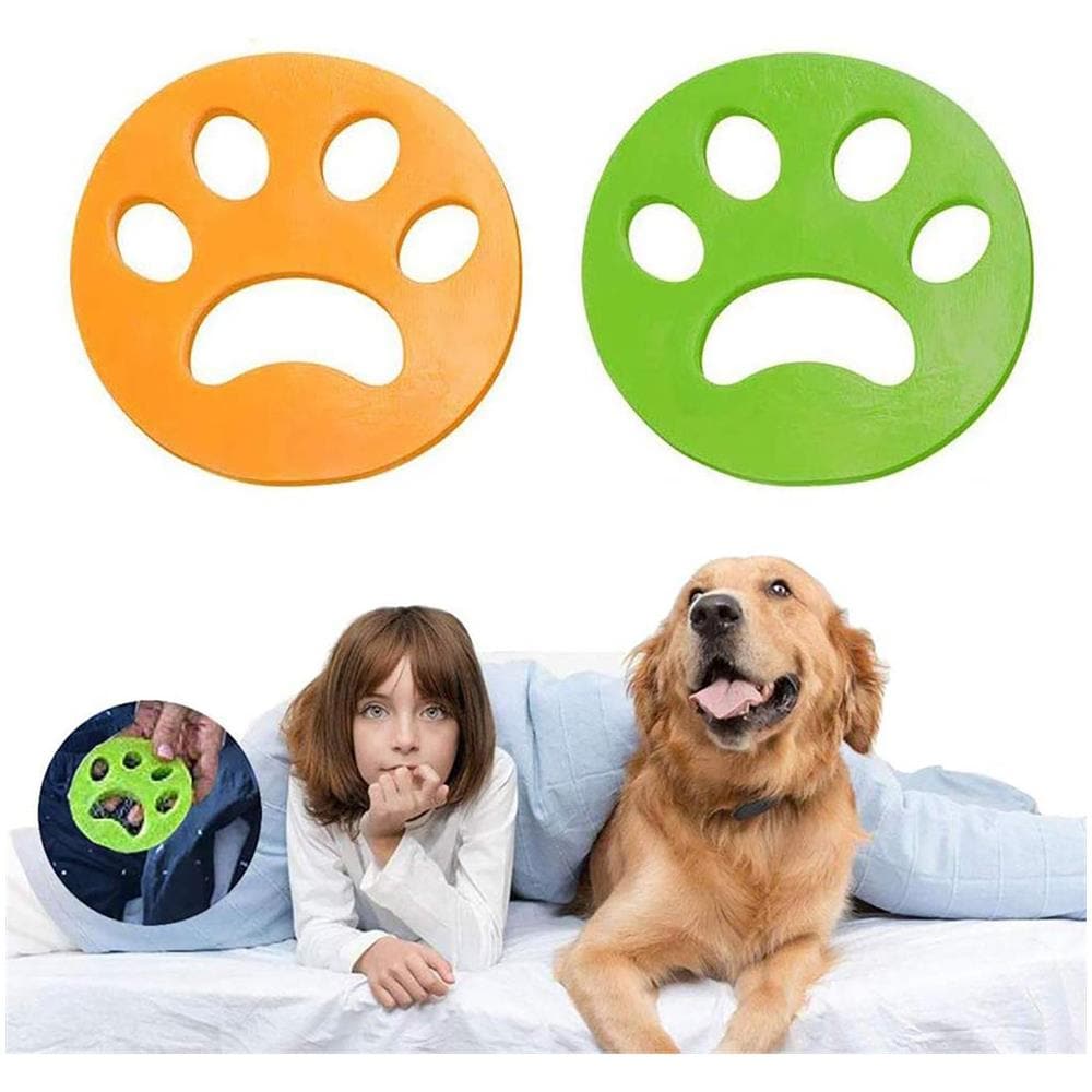 Rimuovi Pelo Per Abbigliamento - Rimuove I Peli Di Cane /gatto Verde /giallo 4-pack - Foto 2