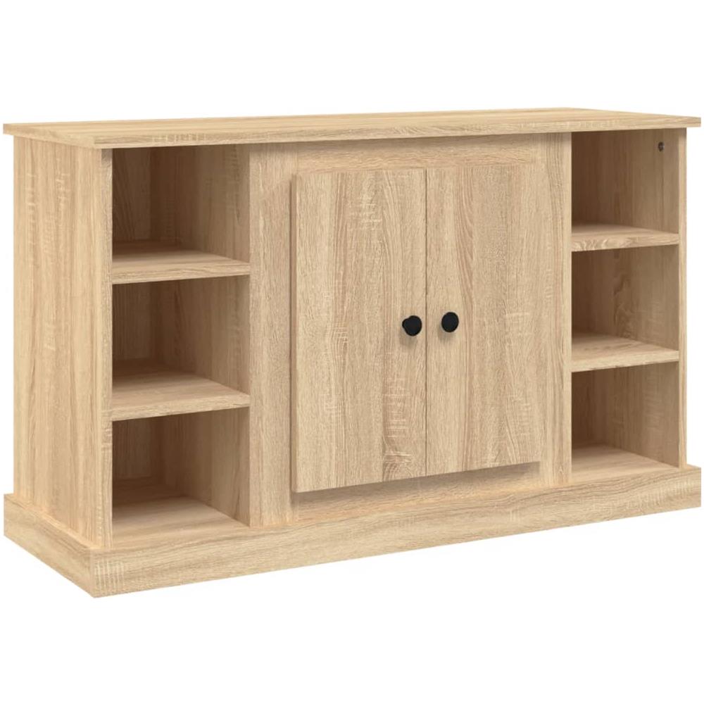Credenza Rovere Sonoma 100x35,5x60 Cm In Legno Multistrato - Foto 2