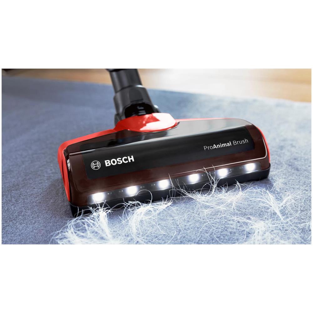 Unlimited 7 ProAnimal Scopa Ricaricabile senza Sacco Autonomia 40 Minuti Colore Nero/Rosso - Foto 2