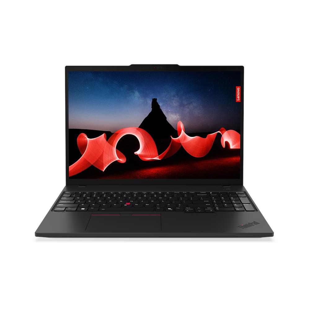ThinkPad T16 Gen 3 Intel Core Ultra 5 125U Computer portatile 40,6 cm (16") WUXGA 32 GB DDR5-SDRAM 1 TB SSD Wi-Fi 6E (802.11ax) Windows 11 Pro Nero - Foto 1