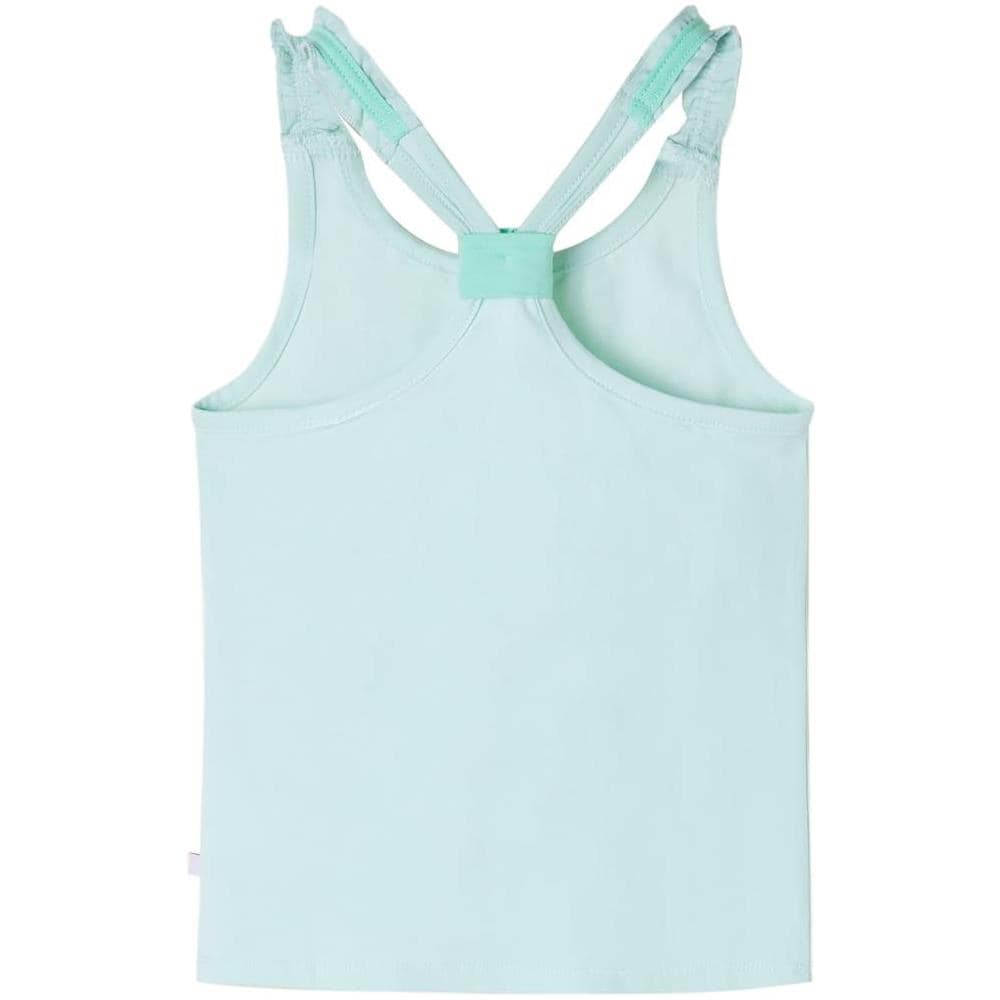 Canotta da Bambina Menta Chiaro 128 - Foto 2